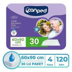 Canped 60x90 cm 120 Adet Hasta Yatak Koruyucu