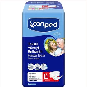 Canped 7 Adet Bel Bantlı Büyük Hasta Bezi