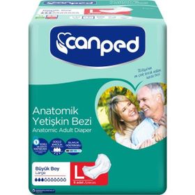 Canped 8 Adet L Anatomik Hasta Bezi