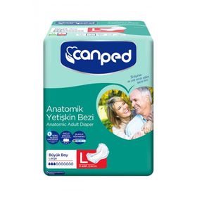 Canped 8 Adet L Anatomik Hasta Bezi