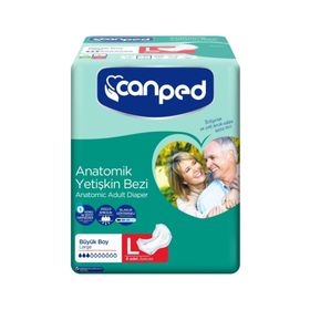 Canped 8 Adet L Anatomik Hasta Bezi
