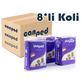 Canped 8 Paket 80 Adet 60 x 90 cm Yatak Koruyucu Ekstra Örtü