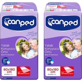 Canped 80x180 cm 20 Adet Yatak Koruyucu Örtü