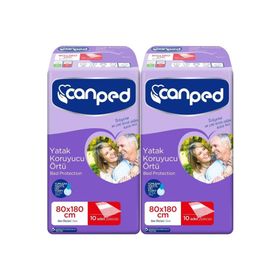 Canped 80x180 cm 20 Adet Yatak Koruyucu Örtü
