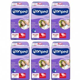 Canped 80x180 cm 60 Adet Yatak Koruyucu Örtü