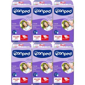 Canped 80x180 cm 60 Adet Yatak Koruyucu Örtü