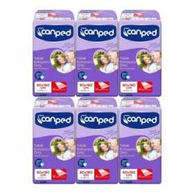Canped 80x180 cm 60 Adet Yatak Koruyucu Örtü