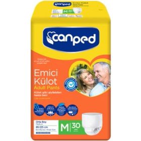 Canped 85-125 cm 30'lu Orta Boy Yetişkin Hasta Bezi