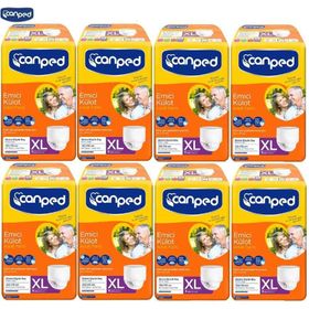 Canped 8x8 64 Adet XL Boy Emici Külot Hasta Bezi
