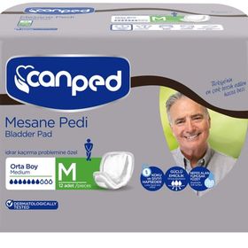Canped 96 Adet Erkek Orta Boy Mesane Pedi