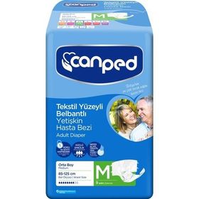 Canped 9'lu Belbantlı Orta Yetişkin Hasta Bezi