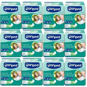 Canped Anatomik Normal Medium 120 Adet Hasta Bezi
