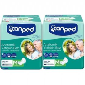 Canped Anatomik Normal Medium 20 Adet Hasta Bezi