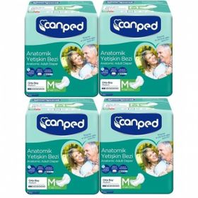 Canped Anatomik Normal Medium 40 Adet Hasta Bezi