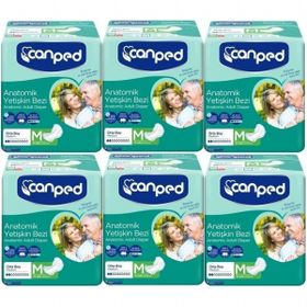 Canped Anatomik Normal Medium 60 Adet Hasta Bezi
