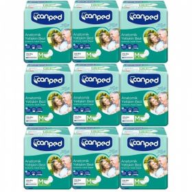 Canped Anatomik Normal Medium 90 Adet Hasta Bezi