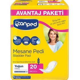 Canped Avantaj Paket Klasik L-Büyük Boy Yoğun 60 Adet Mesane Pedi