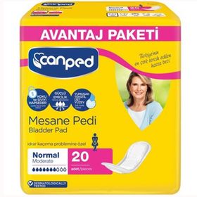 Canped Avantaj Paket Klasik M-Orta Boy Normal 240 Adet Mesane Pedi