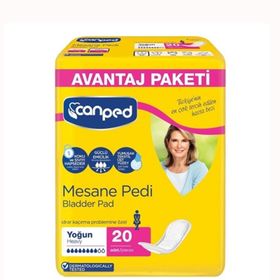 Canped Avantaj Paketi Büyük Boy L Yoğun 8 Paket 160 Adet Mesane Pedi