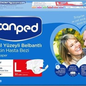 Canped Bel Bantlı 30'lu L Hasta Bezi