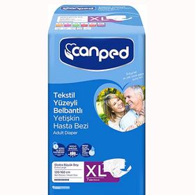 Canped Belbantlı Büyük Boy 7'li Hasta Bezi