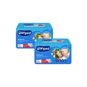 Canped Belbantlı Büyük Boy Large 46 Adet Hasta Bezi