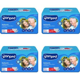 Canped Belbantlı Büyük Boy Large 92 Adet Hasta Bezi
