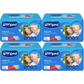 Canped Belbantlı Büyük Boy Large 92 Adet Hasta Bezi