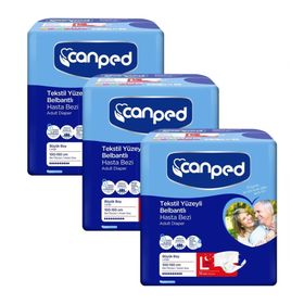 Canped Belbantlı Eco Gece Büyük 3×14'lü Hasta Bezi