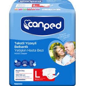 Canped Belbantlı Eko Büyük 14 Adet Hasta Bezi
