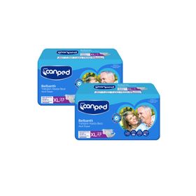Canped Belbantlı Extra Büyük Boy XL 46 Adet Hasta Bezi