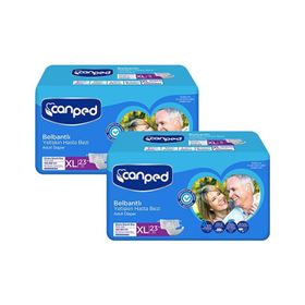 Canped Belbantlı Extra Büyük Boy XL 46 Adet Hasta Bezi