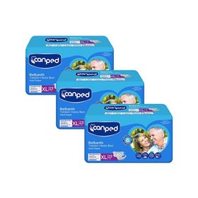 Canped Belbantlı Extra Büyük Boy XL 69 Adet Hasta Bezi
