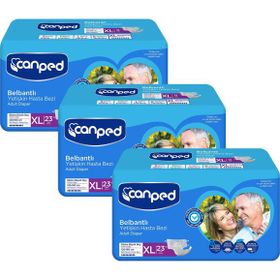 Canped Belbantlı Extra Büyük Boy XL 69 Adet Hasta Bezi