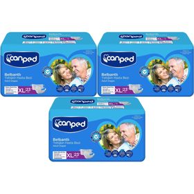 Canped Belbantlı Extra Büyük Boy XL 69 Adet Hasta Bezi