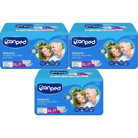 Canped Belbantlı Extra Büyük Boy XL 69 Adet Hasta Bezi