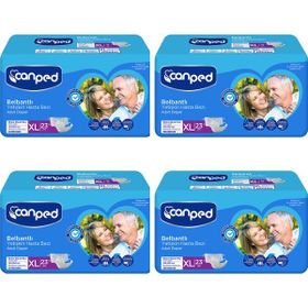 Canped Belbantlı Extra Büyük Boy XL 92 Adet Hasta Bezi