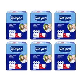 Canped Belbantlı Gece Büyük 6×14'lü Hasta Bezi