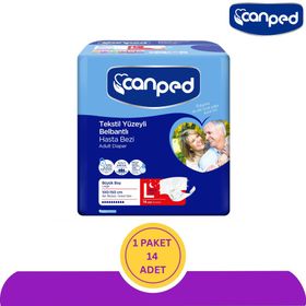 Canped Belbantlı Gece Büyük Eko Large Night 14'lü Hasta Bezi