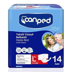 Canped Belbantlı Gece Büyük Large Eko 14'lü Hasta Bezi