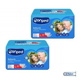 Canped Belbantlı Large 60 Adet Hasta Bezi