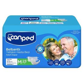 Canped Belbantlı M 23x6 138 Adet Yetişkin Hasta Bezi