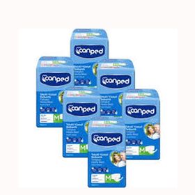 Canped Belbantlı Orta Boy 9x6 Adet Hasta Bezi