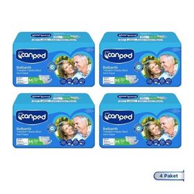Canped Belbantlı Orta Boy Medium 120 Adet Hasta Bezi