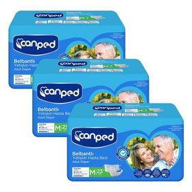 Canped Belbantlı Orta Boy Medium 69 Adet Hasta Bezi