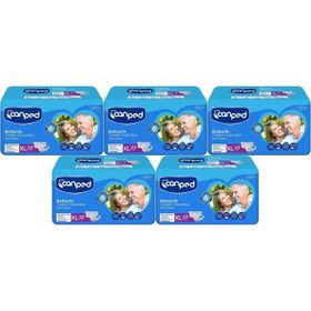 Canped Belbantlı XL 23x5 115 Adet Yetişkin Hasta Bezi