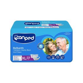 Canped Belbantlı XL 23x5 115 Adet Yetişkin Hasta Bezi
