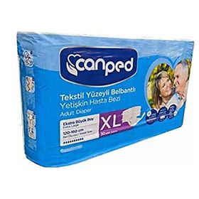 Canped Belbantlı XL 30'lu Hasta Bezi