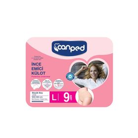 Canped Büyük 9 adet İnce Emici Külot