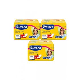 Canped Büyük Boy Large 3x10 Adet Mesane Pedi